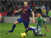 Bóng đá anh, ngoại hạng anh, lịch thi đấu euro 2012, Iniesta thanh minh: “Họ đã đẩy tôi”